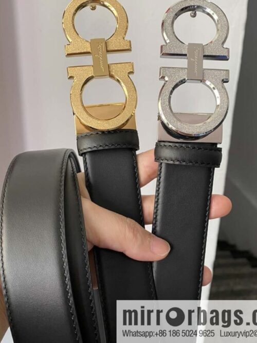 wsxc1700750399856_0-800x800rnpjtdh1c1i4269_20250625113723.jpg Ferragamo Ferragamo, stainless steel figure 8 rolling sand metal clasp, first layer cowhide belt 3.5CM