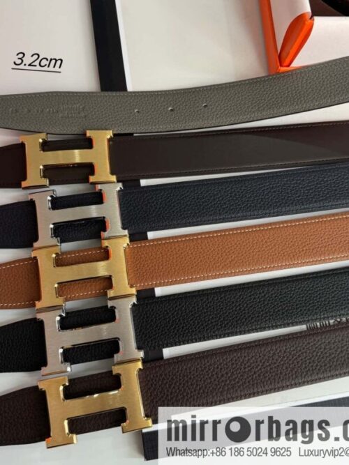 wsxc1708614608830_0-800x800dzpm4n2gnrz3484_20250625111350.jpg Hermes Hermes, men\'s 3.2cm stainless steel solder joint buckle cowhide belt