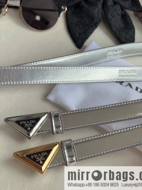 wsxc1709744744335_0-800x800kdarqv5lfos3309_20250625110820.jpg PRADA, metal buckle iconic triangular logo belt 2.0CM