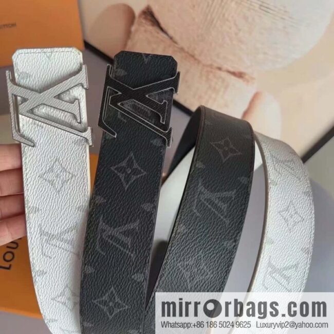 LV Initiales Double Sided Belt 4.0CM