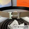 Hermes Togo Leather Double Sided Leather Belt 38mm