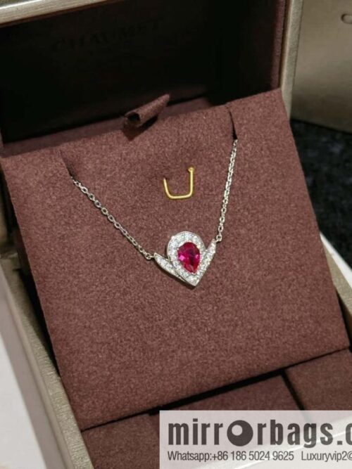 wsxc1718721893680_4-800x800cu4balil3v171832_20250630151216.jpg ❗️New ❗️ ☀️ CHAUMET JOS ÉPHINE AIGRETTE Queen Josephine series egret pink diamond water drop necklace ☀️
