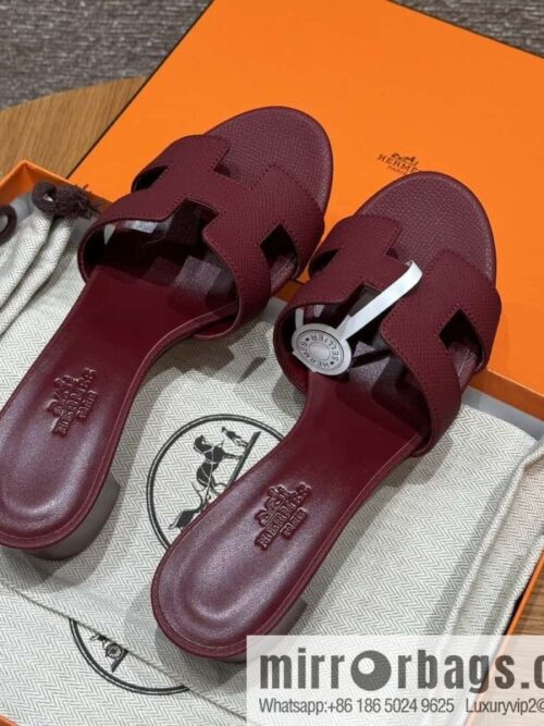 wsxc1718901503929_0-800x800j0za4amfp5479827_20250630200027.jpg Hermès 185 Oasis high-heeled sandals with cowhide palm print/Epsom Hermès Red/55/Rouge H