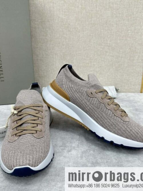 wsxc1718977567338_6-800x800v3b0o2pdunt79648_20250630195537.jpg 💋💍BC New Brunello Cucinell * Twill Knitted Low Top Sneakers