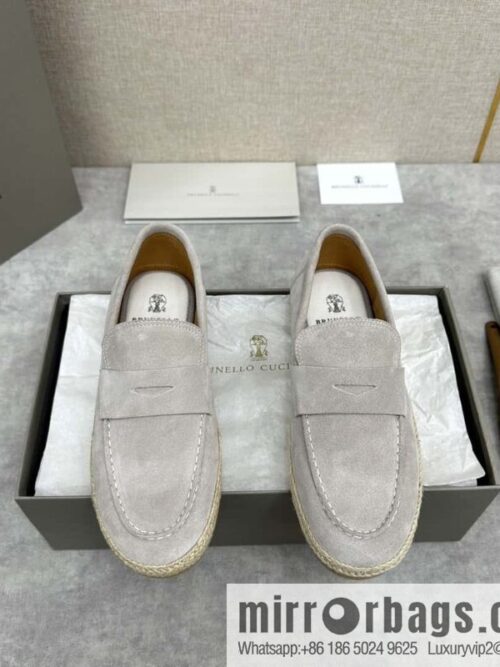 wsxc1719399878235_0-800x800cacggziz3s161245_20250630020107.jpg 💋💍BC\'s new products are on the shelves Brunello Cucinell * straw casual loafers