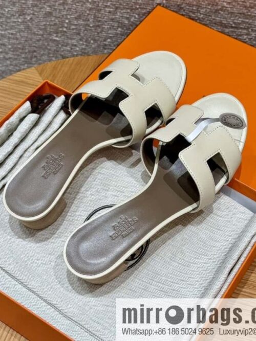 wsxc1719409098156_0-800x800cwm4wpakx3p61697_20250630020544.jpg HERMES 185 Oasis high-heeled sandals, calfskin/calfskin milkshake white/ck10/Craie