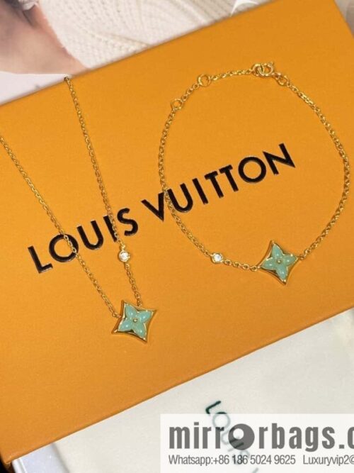 wsxc1719576397488_0-800x800a1234ejbcuh62987_20250630095515.jpg ❗️New ❗️ ☀ Louis Vuitton rhombus presbyopia Tianhe stone bracelet, necklace ☀