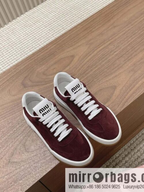 wsxc1720365392396_0-800x800z5opbvrtsui50119_20250630001925.jpg Miumiu ss24 new arrival~ miu\'s 2024 early spring new lace-up casual shoes, this lace-up casual shoes