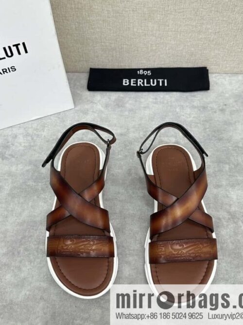 wsxc1720371320081_0-800x800itpbwjqelmu39499_20250626054206.jpg Berlut Bruti 2024 summer sandals new collectsion, inspiration new season, new Shadow leather sandals