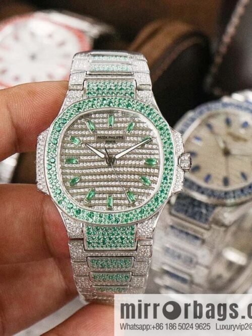 wsxc1720451283717_1-800x800zmegpdj4w228370_20250625035358.jpg [GR Factory2024 Wall Crack Classic Timepiece Patek. Philippe 7118 Ladies Nautilus, Full Diamond Limited Edition