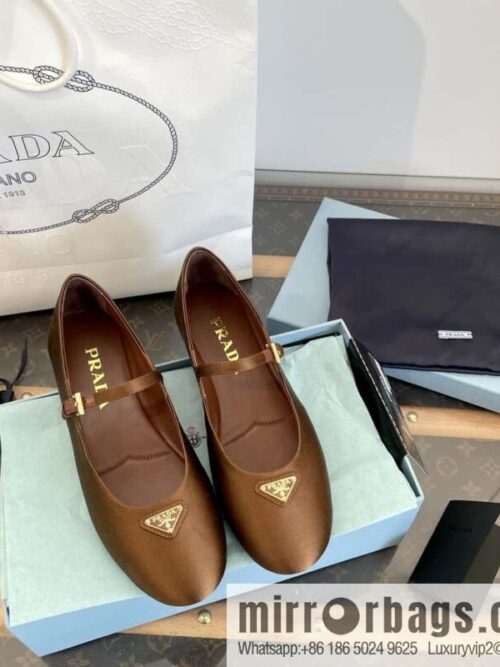 wsxc1721138590595_0-800x8005ezksyzwbtq16982_20250625193328.jpg PRADA Silk satin flat, Mary Jane ballet shoes