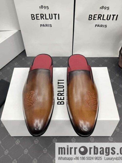 wsxc1722087650833_0-800x800hcljgazcmcp11560_20250625042206.jpg Berluti official website hot sale new tattoo half drag men\'s shoes CYRUS OMAN leather shoes