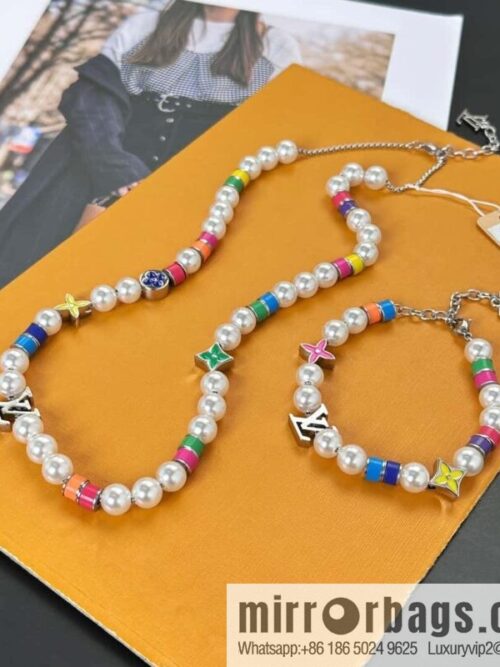wsxc1724849843034_0-800x8002pfmfb2q5iy62762_20250630094759.jpg ❗️New ❗️ LV Louis Vuitton MNG PEARLS PARTY Necklace, Bracelet ☀️
