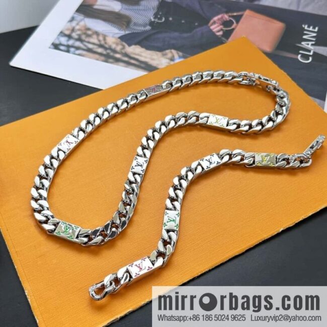 wsxc1724849852346_0-800x800wtgezzcb13362725_20250630094658.jpg ❗️New ❗️ M01532 LV Louis Vuitton MOSAIC Necklace Bracelet