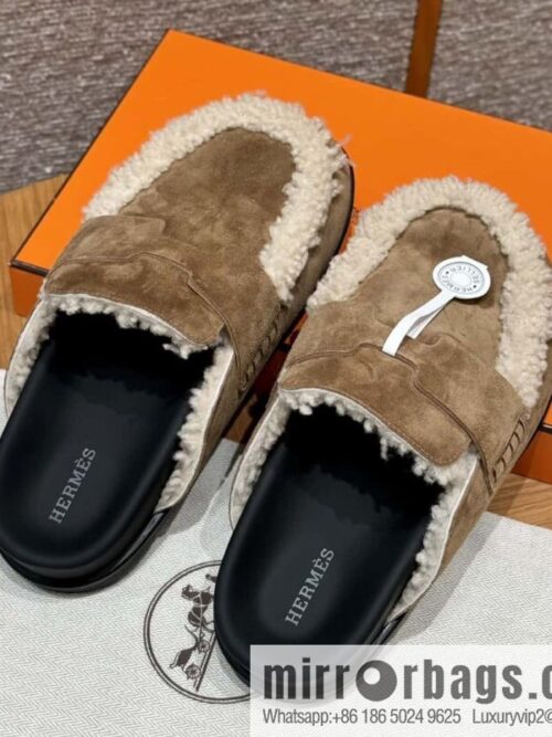 wsxc1727188928709_0-800x800lkhdaim2k3n10857_20250625041522.jpg HERMES 190 Go Müller, frosted brown/Brun fume suede calf leather/Suede calf leather