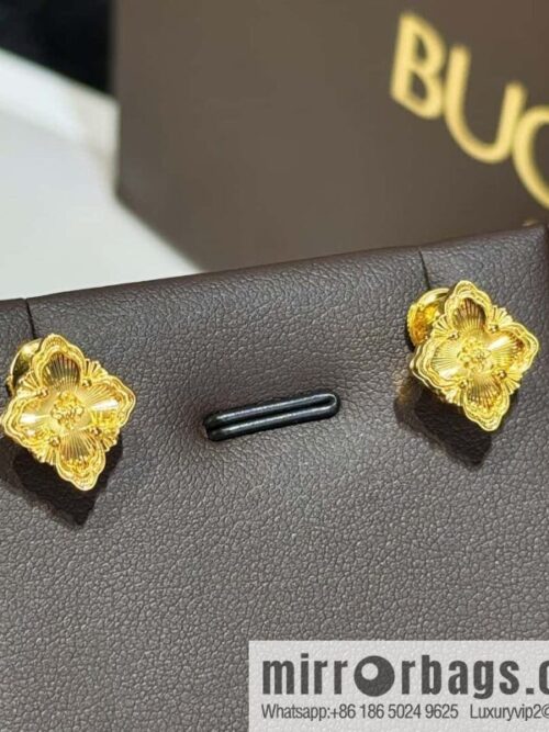 wsxc1729582959579_0-800x800d5b533nfx2g40332_20250626060534.jpg ❗️New ❗️ ☀ Original ☀ Buccellati Vintage Court Laser Clover Earrings ☀️