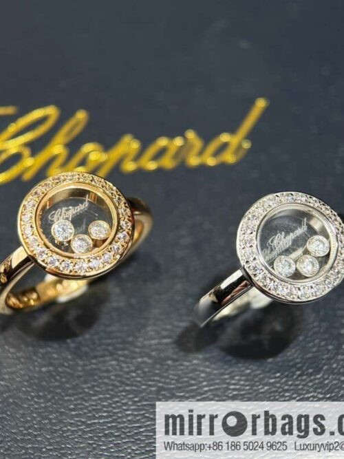 wsxc1729584310918_2-800x800vsucpttwwpm40291_20250626060427.jpg ❗️New ❗️ Chopard HAPPY DIAMONDS full diamond round three diamond ring