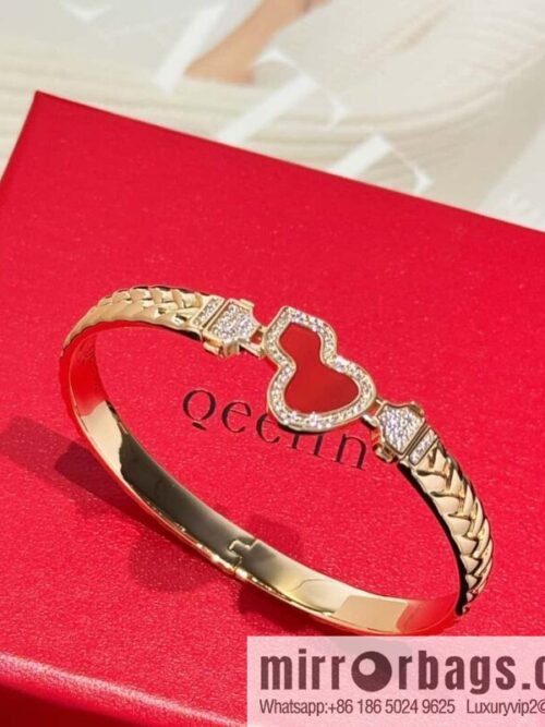 wsxc1734964502714_0-800x8004d0jzxbkblm17325_20250625194400.jpg ❗️New ❗️ ☀️ Original ☀️ Qeelin Kirin Woven Red Chalcedony Gourd Bracelet Bracelet ☀️