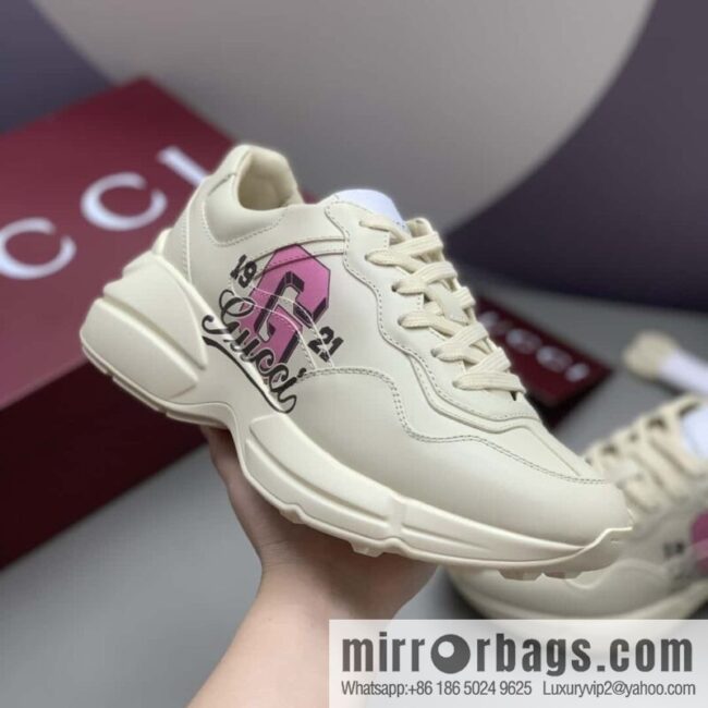 GUCCI 🔥 [G Home High Version] Men\'s and Women\'s Retro Sneakers