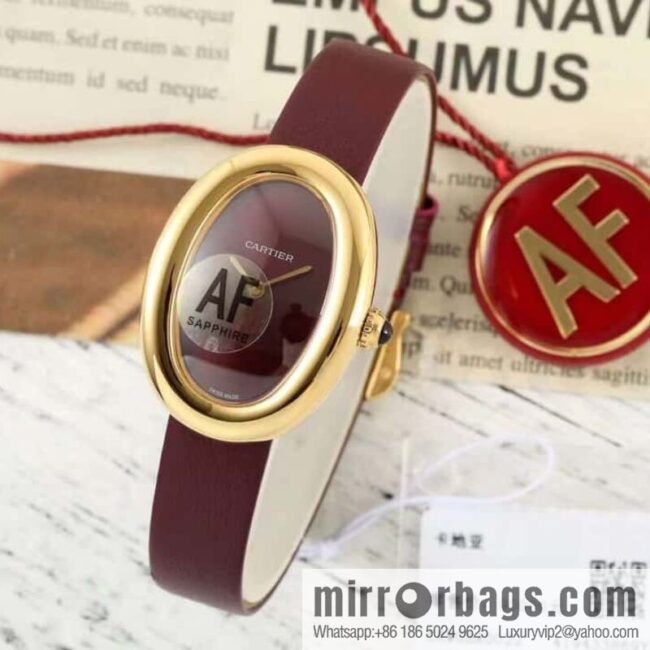AF-Cartier Baignoire Bath Series Swiss Quartz Movement BAIGNOIRE DE CARTIER Watch