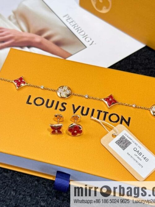wsxc1740416201295_3-800x800gnyzvu2j2hc1653_20250625101913.jpg ☀️☀Louis Vuitton COLOR BLOSSOM BB MULTI-MOTIF Rhombus agate LV bracelet, stud earrings