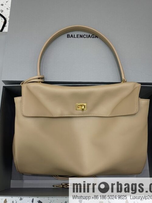 wsxc1741014029500_0-800x800wpi2ytkwmgr77861_20250630190649.jpg [Medium apricot gold buckle 】 𝐁𝐀𝐋𝐄𝐍𝐂𝐈𝐀𝐆𝐀 𝐑𝐎𝐃𝐄𝐎 𝐁𝐀𝐆 series handbag model number: 78972