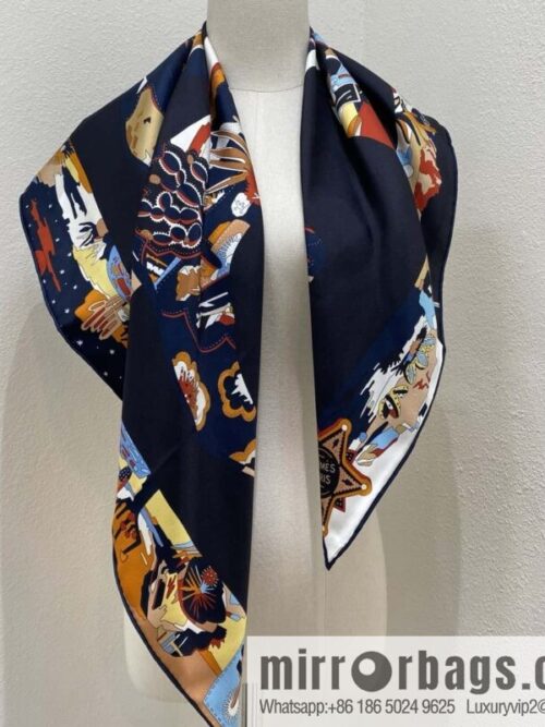 wsxc1741119512786_0-800x800k5g4mprac4a3364_20250625030303.jpg HERMES \"Story on Boots\" Square scarf