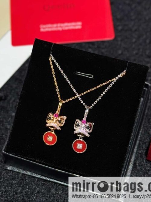 wsxc1741946530607_0-800x800a5ivknc00wt555_20250625094450.jpg ❗️New ❗️ ☀️ Qeelin unicorn full diamond lion chalcedony copper coin necklace ☀️