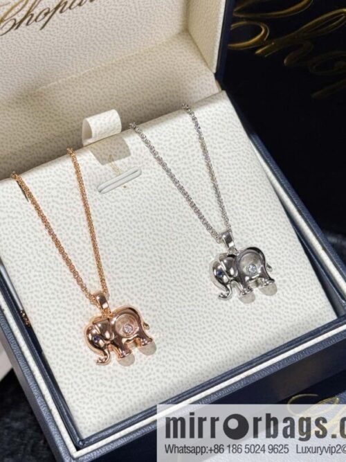 wsxc1741946848943_2-800x800foqr4pkio5y297_20250625093515.jpg ❗️New ❗️ Chopard Happy Diamonds Baby Elephant Necklace