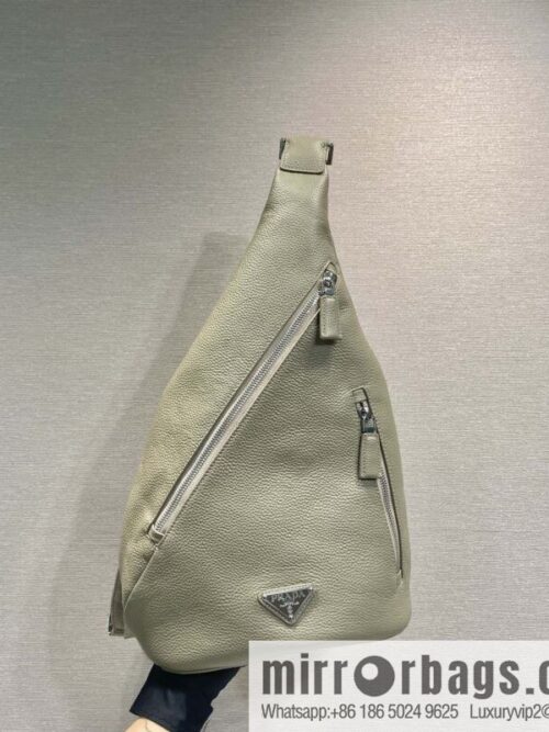 wsxc1741960594501_0-800x8004bl2vczjwmx76839_20250630183527.jpg PRADA 🎉 new breast bag 🎉 2VZ092A full leather 🎉 gray