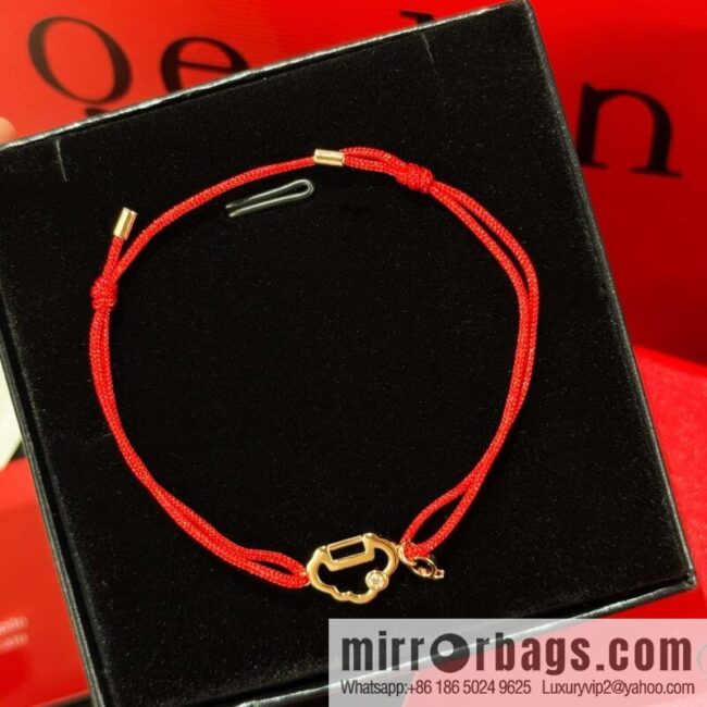 ☀️Qeelin three gourd red rope bracelets