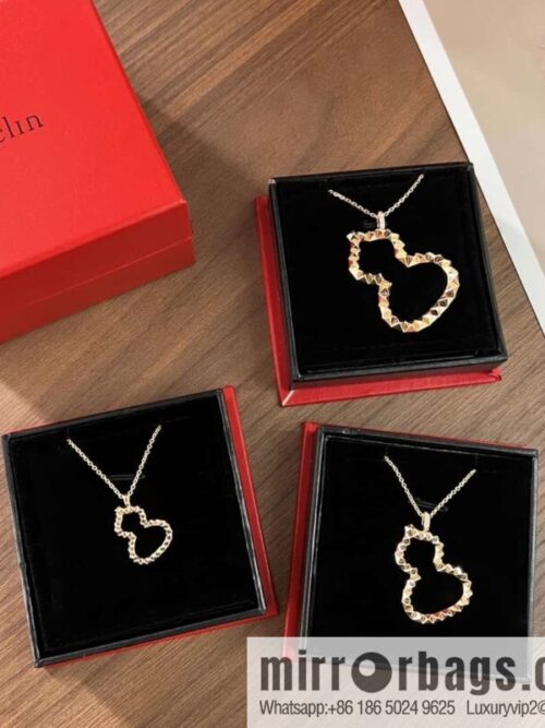 ❗️New ❗️ ☀️ Original ☀️ Qeelin 18 series rose gold gourd necklace ☀️