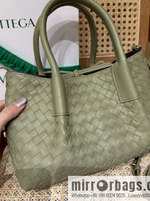 wsxc1745319033748_0-800x800kwtm401kiu037245_20250626044408.jpg BV small Pinacoteca tote bag, travertine green 819004