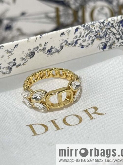 ❗️New ❗️ Dior Ring ☀️ New ☑️ Dior DIOR Horse Eye Diamond CD Ring ☀️