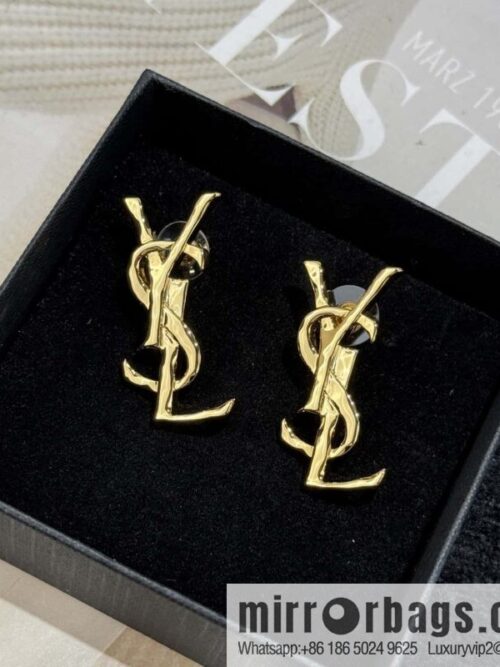 wsxc1745331490582_0-800x800yfnlwwxirnb2039_20250625025050.jpg ❗️New ❗️ Saint Laurent YSL gold stud earrings