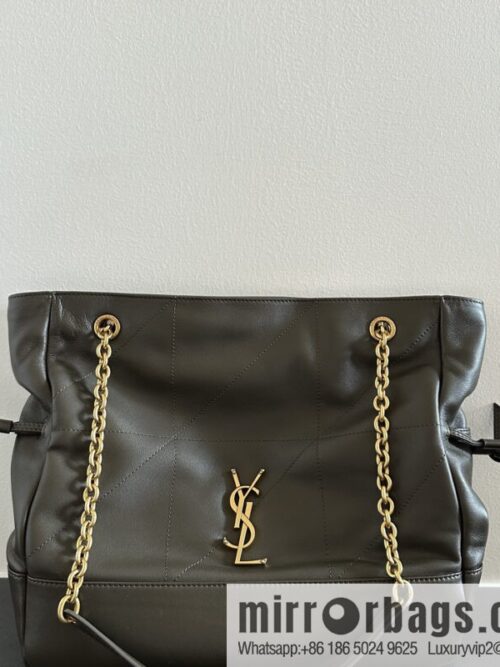 wsxc1748535050677_0_jpg-800x800roslz2jlm3m12481_20250625172454.jpg YSL 𝗝𝗮𝗺𝗶𝗲 𝟰.𝟯 large 𝗣𝗢𝗖𝗛𝗢𝗡_ lucky bag bucket bag 809824 musk green