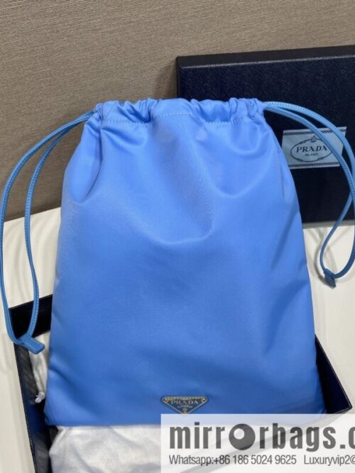 wsxc1748959785843_0-800x8001bqlfzvtsdi6301_20250625033125.jpg PRADA 🎉 new handbag 🎉 1NK001 drawstring pouch 🎉 blue