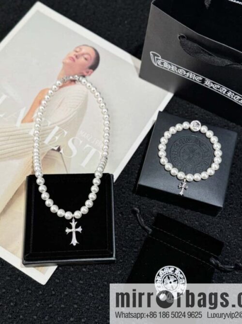 ❗New ❗ ☀ New Croxin Cross Pearl Necklace, Bracelet ☀