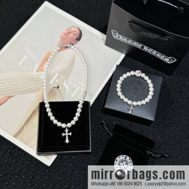wsxc1749738523890_0-800x800c1onqpuxhyo1846_20250625024847.jpg ❗New ❗ ☀ New Croxin Cross Pearl Necklace, Bracelet ☀