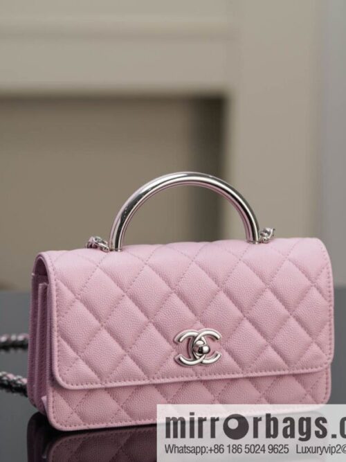 wsxc1750261525316_0_jpg-800x80001pvrvhtric884_20250625023859.jpg 𝐂𝐡𝐚𝐧𝐞𝐥 𝟐𝟓𝐏 hidden model, handle organ bag, light powder 💗 AP3705