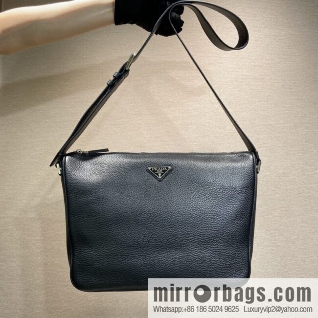 wsxc1750601335768_0-800x800w1wicildwjz669_20250625023710.jpg PRADA ๐ new mailman bag ๐ 2VH182 leather shoulder strap ๐๐ black