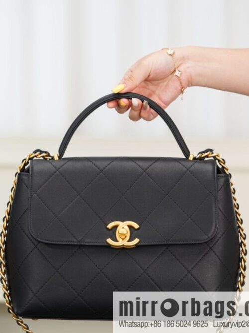 wsxc1750605869512_4-800x800g2mgwpj2bve456_20250625023509.jpg 𝐂𝐡𝐚𝐧𝐞𝐥 𝟐𝟓𝐬 pocket bag, black gold 🖤 large AS5467