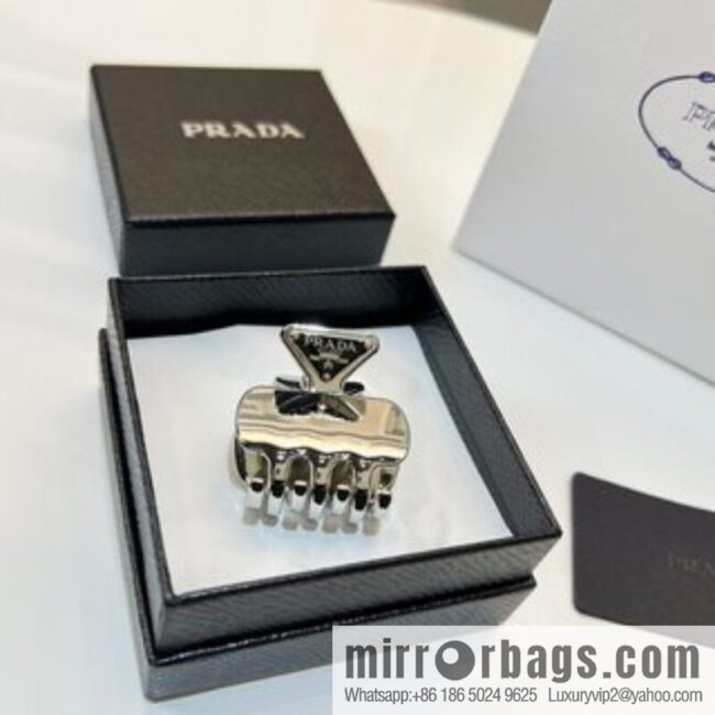 PRADA Prada triangle standard, hairpin hairpin