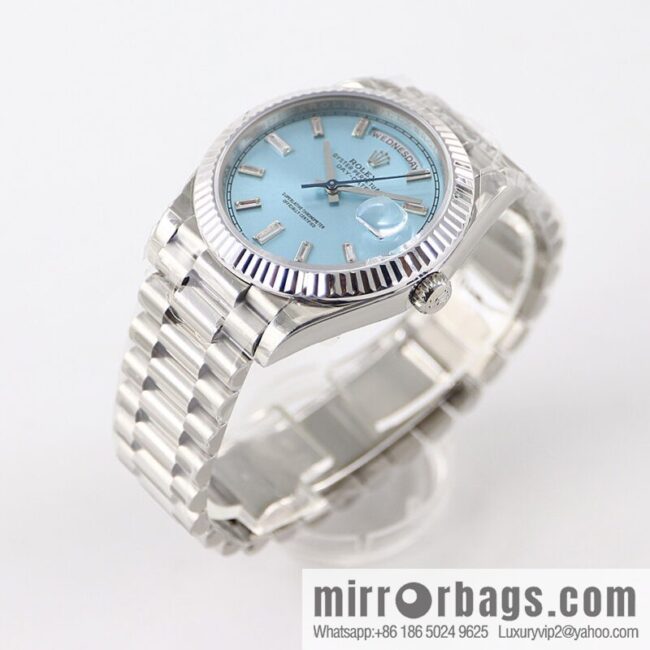 TWS new product, double calendar Rolex week log type, size 40Mm with 2836 automatic mechanical watch