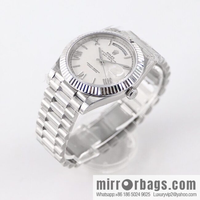 TWS new product, double calendar Rolex week log type, size 40Mm with 2836 automatic mechanical watch