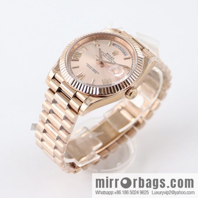 TWS new product, double calendar Rolex week log type, size 40Mm with 2836 automatic mechanical watch