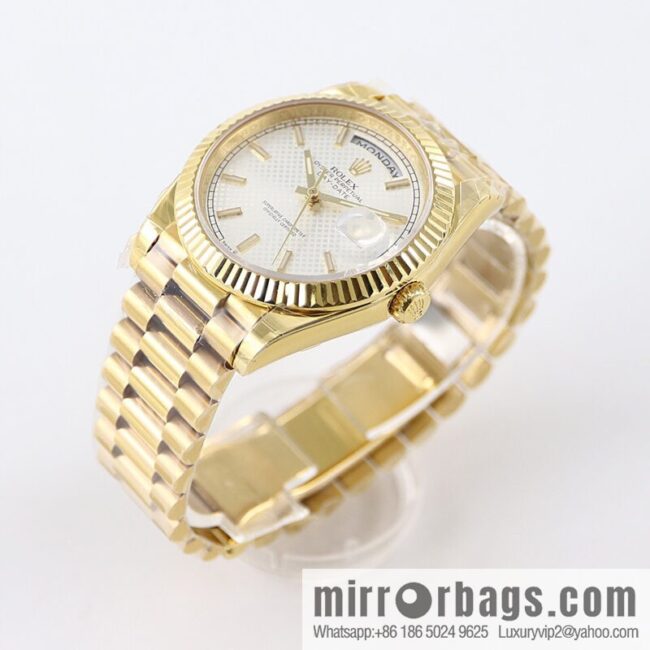TWS new product, double calendar Rolex week log type, size 40Mm with 2836 automatic mechanical watch