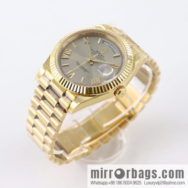 TWS new product, double calendar Rolex week log type, size 40Mm with 2836 automatic mechanical watch