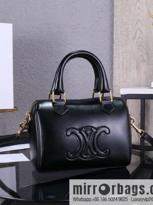 IMG_0461-800x8000t4i20ow1up28552_20250716031019.jpg [Premium quality, all-steel hardware 】𝗖𝗘𝗟𝗜𝗡𝗘| small smooth cow leather (fabric) Boston model: 113773