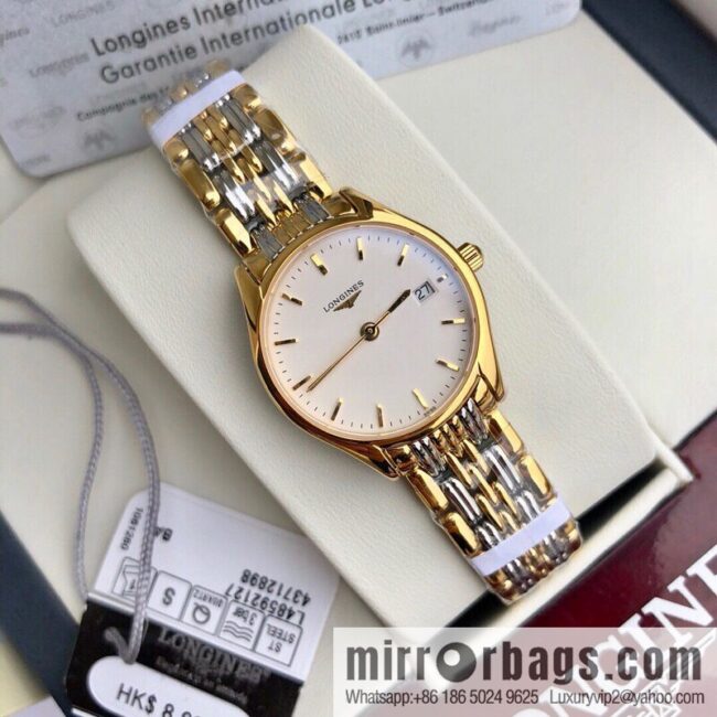 Longines Luya Series - Casual Fashion Couple Ladies Quartz Watch Men\'s 39mm, Women\'s 24mm